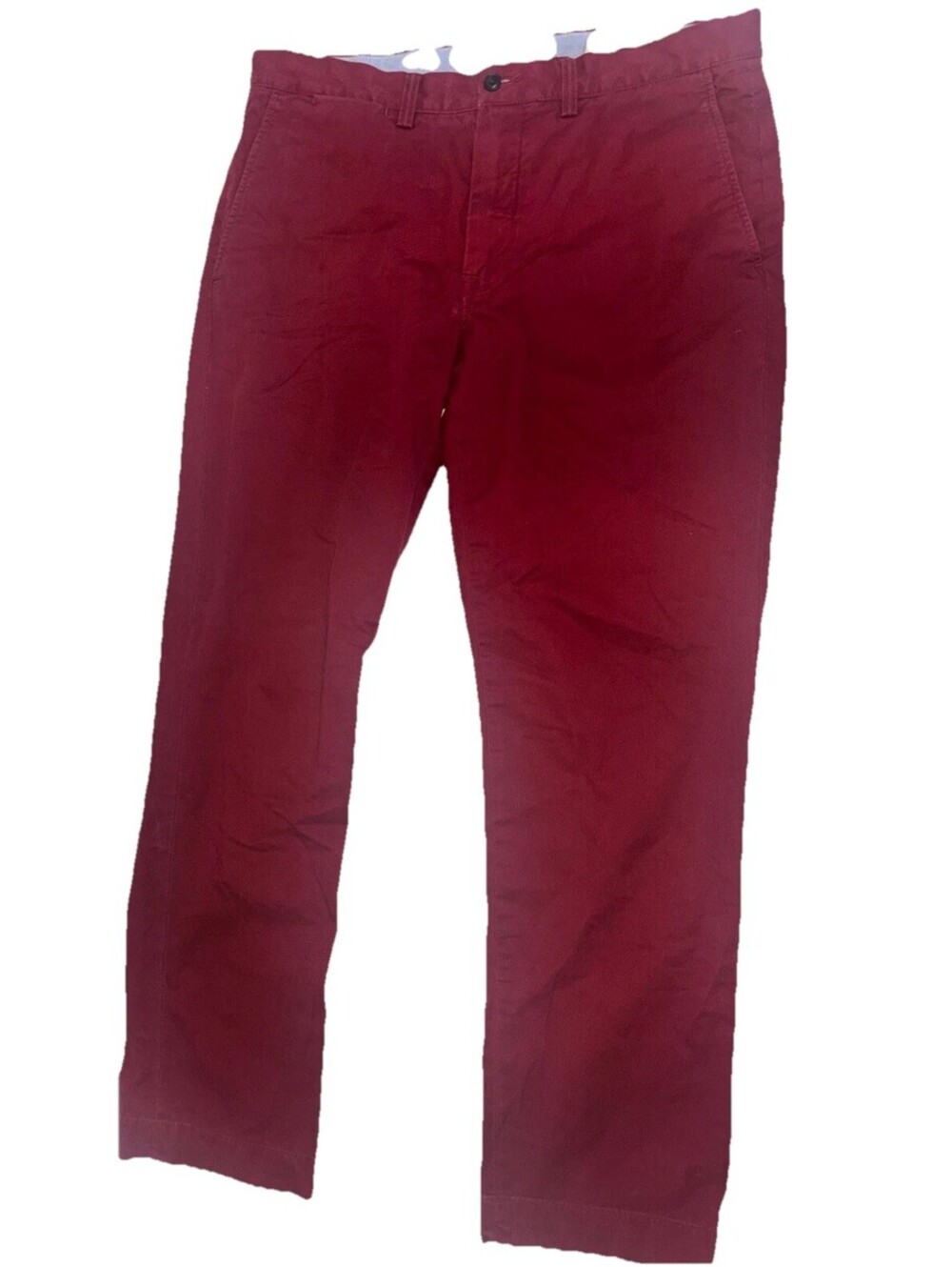 Polo Ralph Lauren Men's Stretch Straight Fit Chino Pants Size 34-32 Red/Burgendy